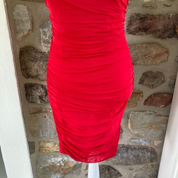 NWT Hello Molly TROPICAL HEAT MINI DRESS Red Large - Picture 5 of 12